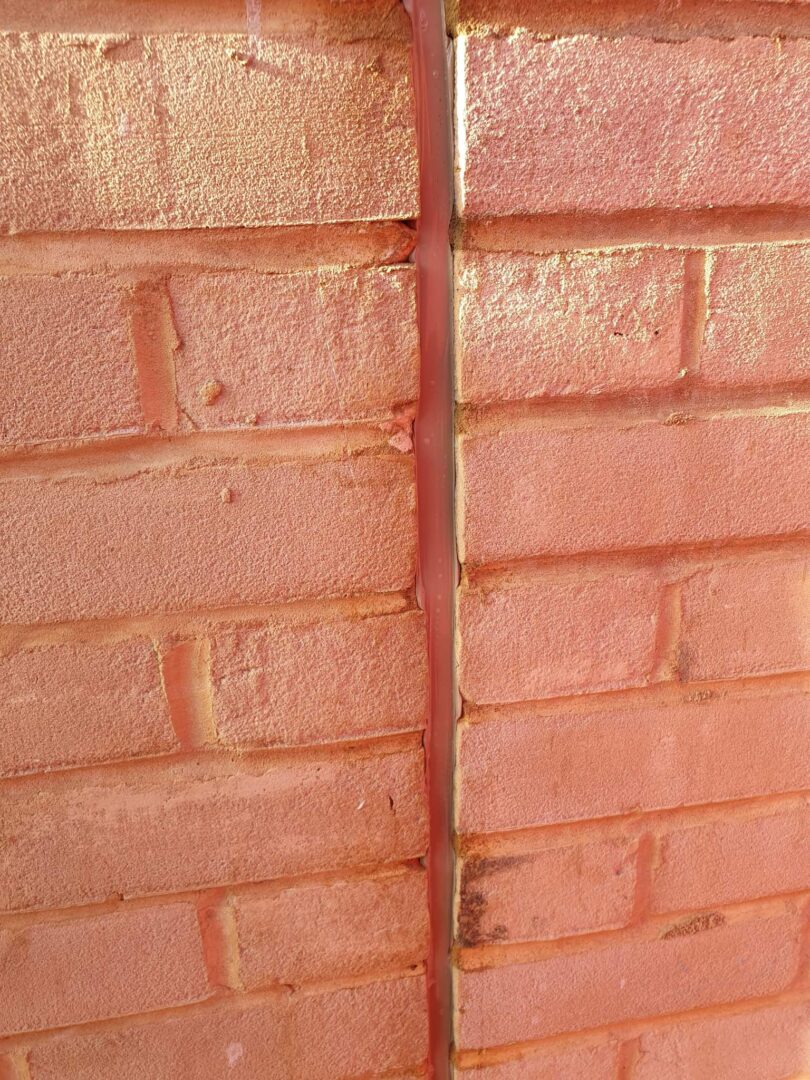 expansion joint after sealing